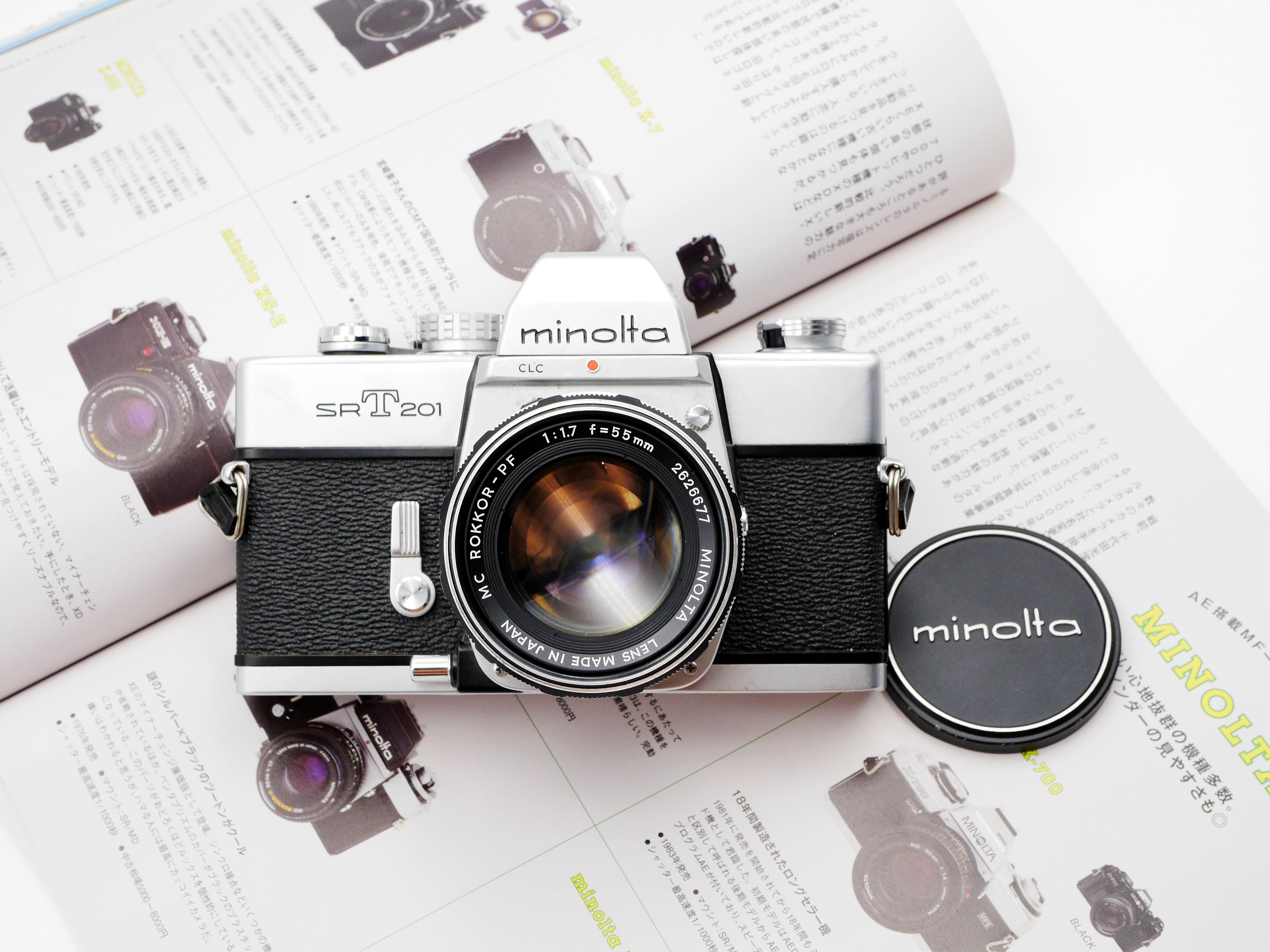 Film Tested Minolta Srt 201 Mc Rokkor 55mm F1 7 Photography Cameras On Carousell