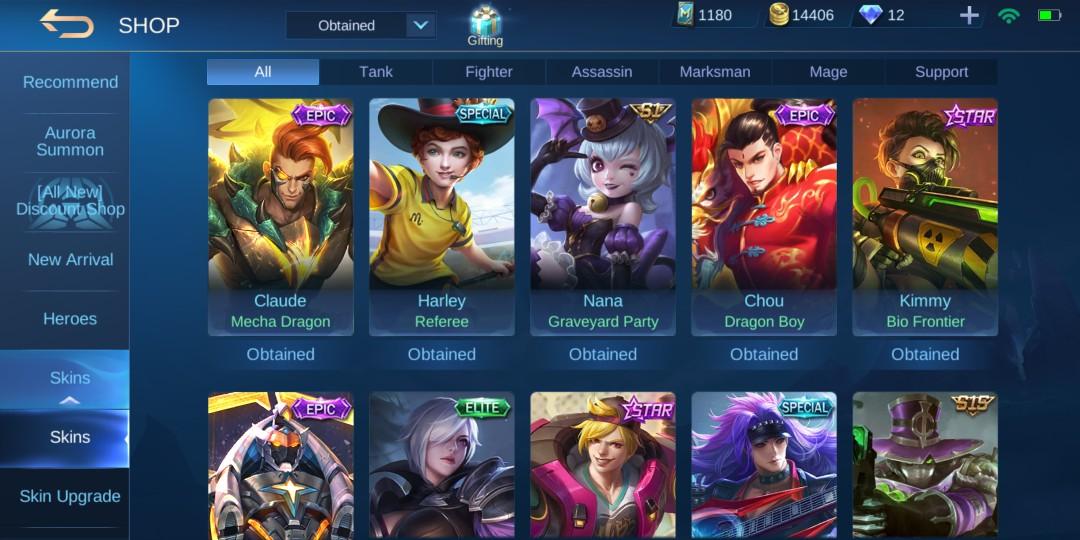 Mobile Legend Account, Toys & Games, Video Gaming, Others ...
