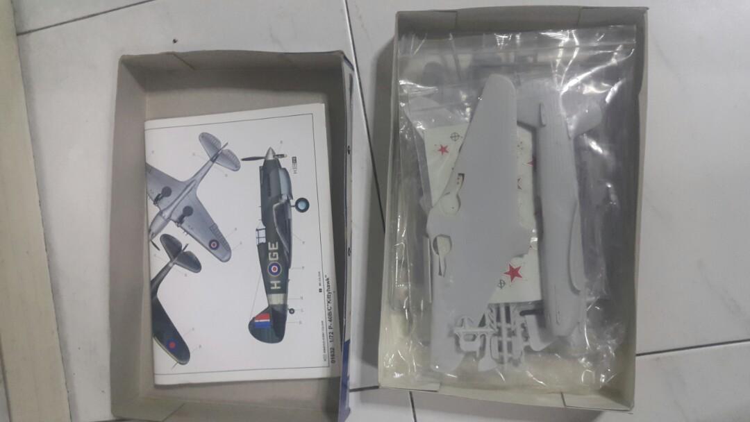 Model kit (Category: Vehicle & Diecast Models) located in Kota Kinabalu. Submitted by joesackwin (Listing ID 1020799628, Image 3). Description: Trumpeter 1/72 P-40b/c warhawk My stash model kit for sale. Selling rm70 (nego for serius buyer) Still in plastic bag. No time to built because of work. Refer photos. Postage: EM rm15 WM rm180.
