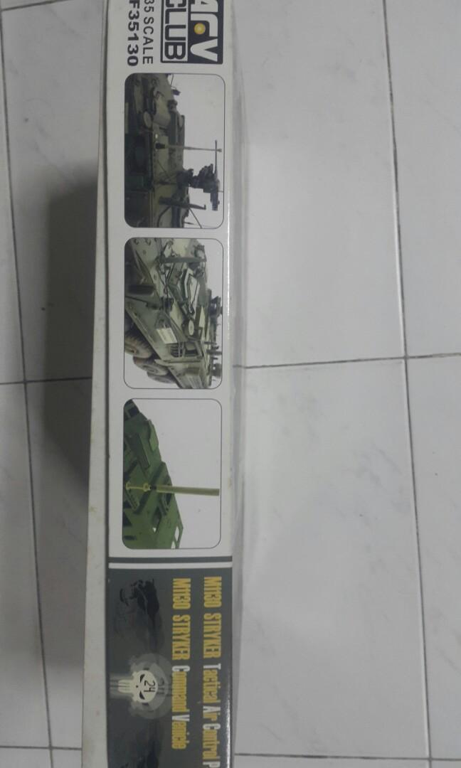 Model Kit (Category: Fan Merchandise) located in Kota Kinabalu. Submitted by joesackwin (Listing ID 1020809488, Image 2). Description: AFV 1/35 Model kit for sell. Selling Rm260 each. (nego for serious buyer) Detailed kit comes with many parts and photedge parts. Refer photos Postage: EM rm15 WM rm180.