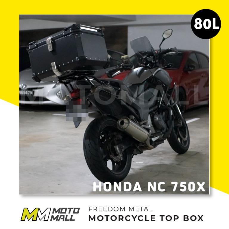 Motorcycle Aluminium Top box 80L Motorcycles Motorcycle Accessories on Carousell