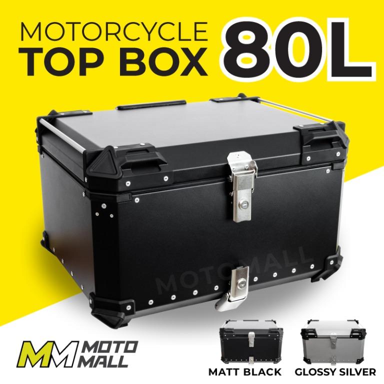 Motorcycle Aluminium Top box 80L Motorcycles Motorcycle Accessories on Carousell