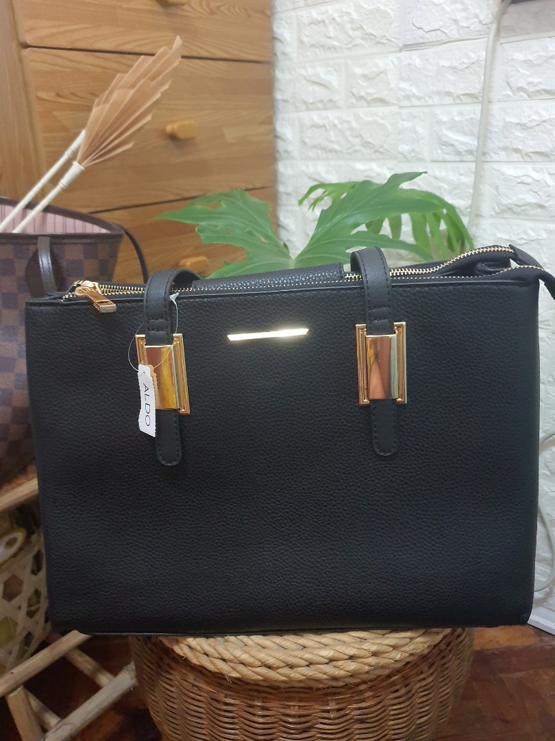 aldo black shoulder bag