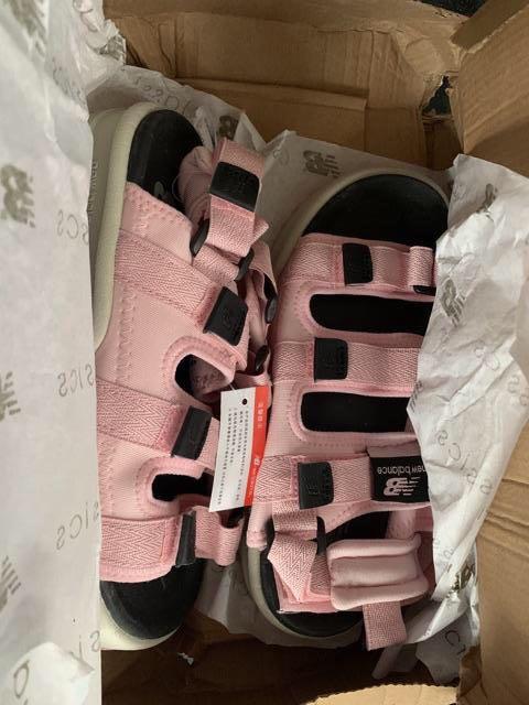 New Balance Velco Buckle Korean Fashion Unisex Casual Sandals Shoes