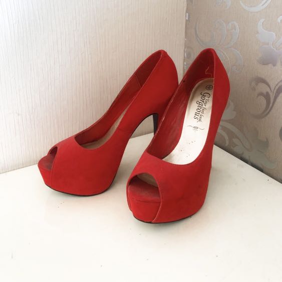SALE New Look heels, Fesyen Wanita 