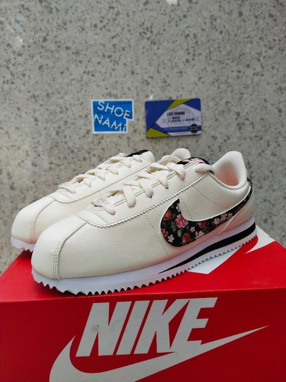 Nike CORTEZ BASIC LTR VF GS IVORY FLORAL