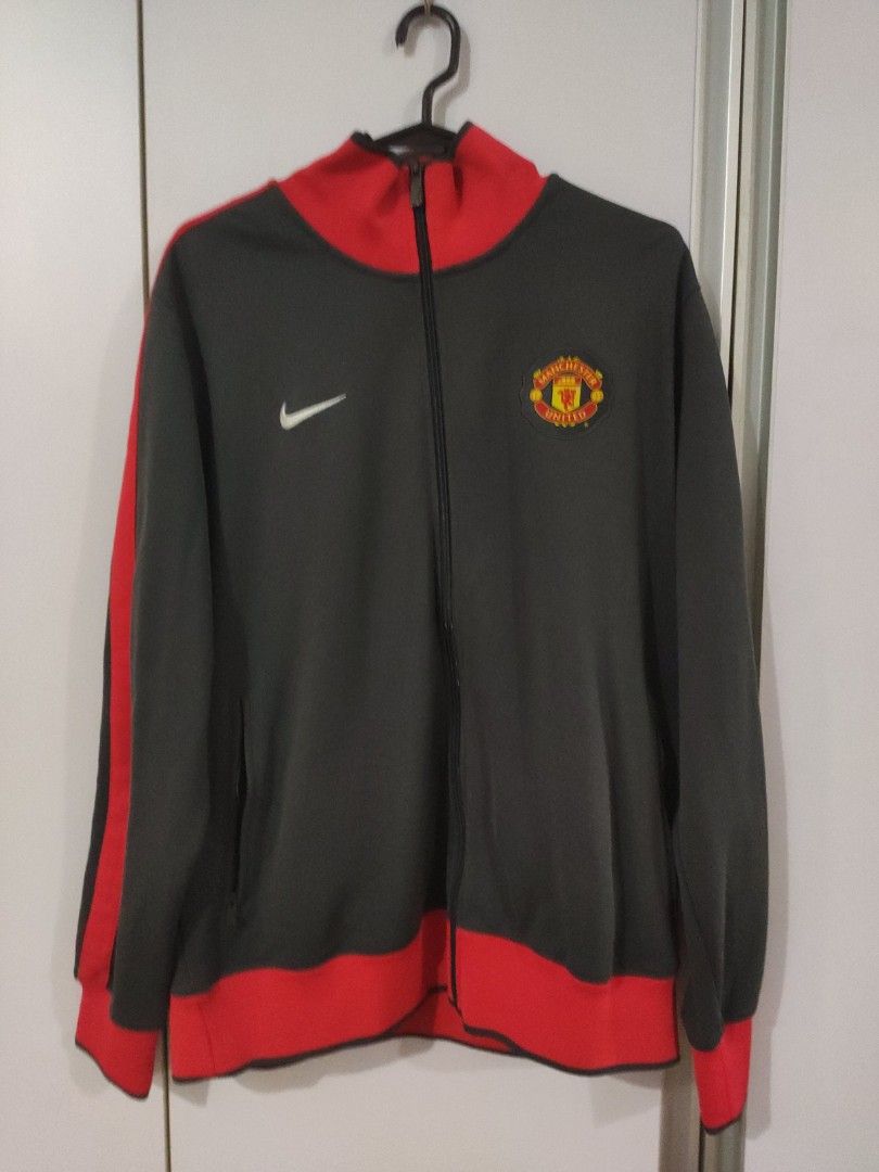 Nike Manchester United Jacket Sports Athletic Sports Clothing On Carousell