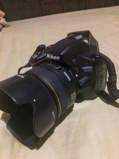 Nikon D5100 w/ Sigma 30mm lense price still nego