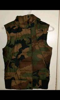 North Face Camo Vest