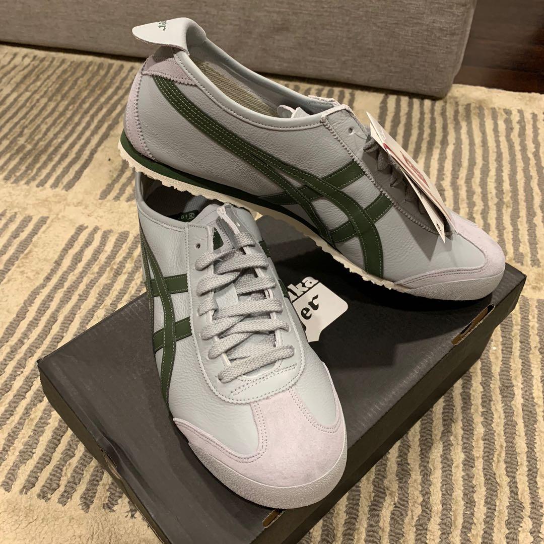 Mexico 66 Onitsuka Tiger Mid Grey Pine Tree BRAND NEW US9.5