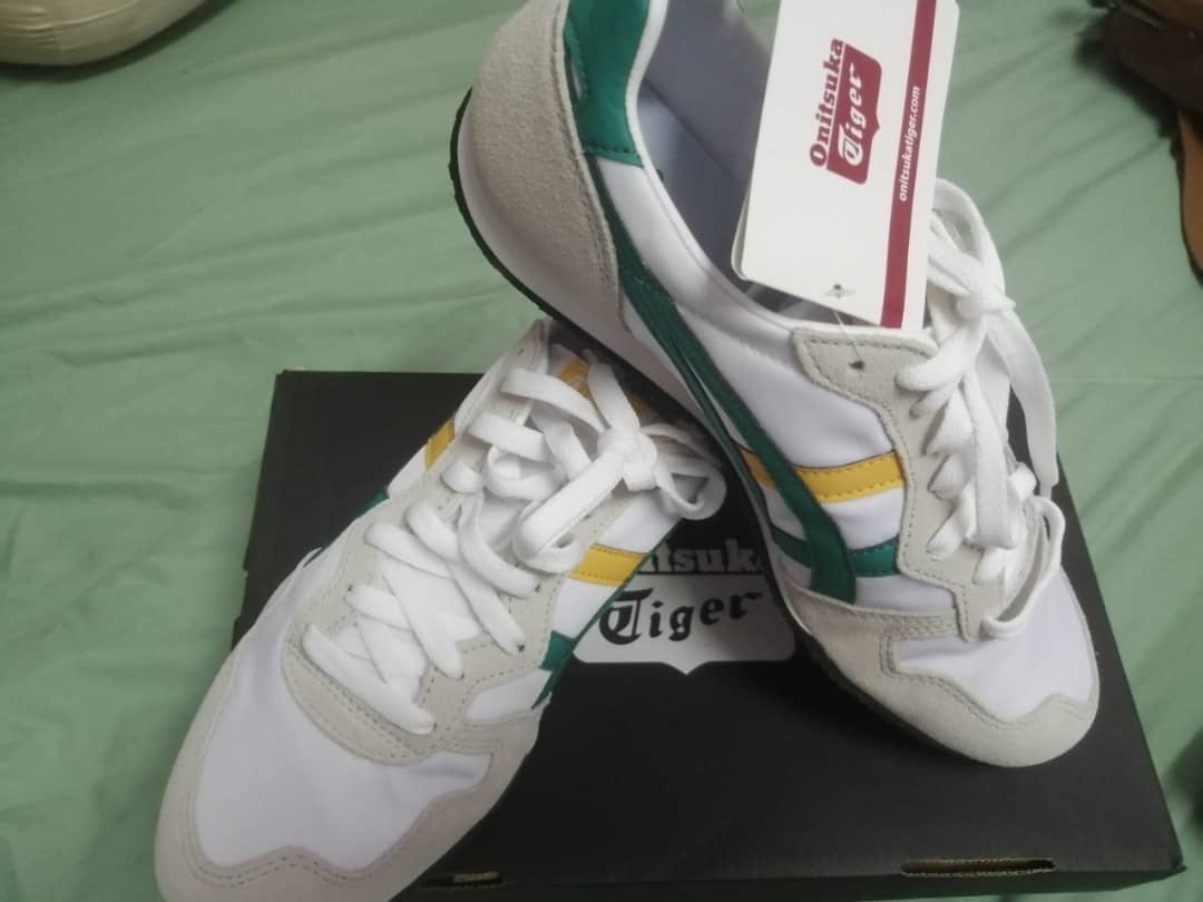 Onitsuka Tiger White Jelly Bean Men s Fashion Footwear Sneakers
