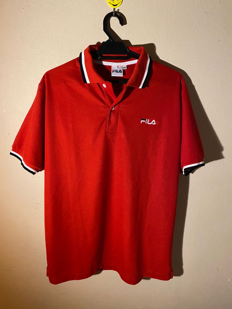 fila collar shirt