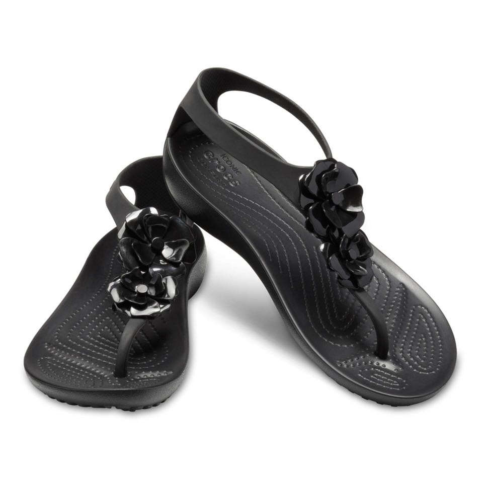 Original new Crocs serena embellished sandal Women s Fashion