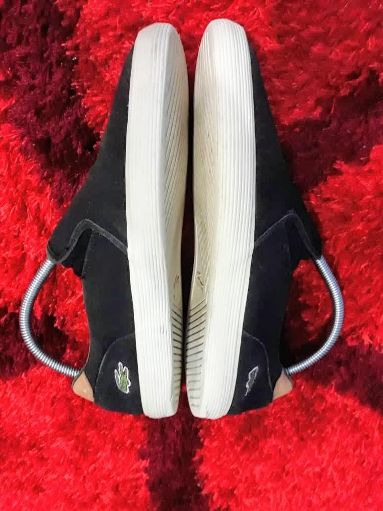 Originals LACOSTE Men s Jouer Slip On 316 1 Canvas Shoes Men s