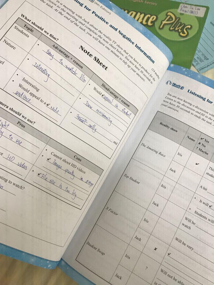 Performance plus task-based listening level 3 （分類：補充練習）位於 Hong Kong。 由 qaq______ 提交（商品編號 1015616235，圖片 2）。簡介： 本書大概40幾頁有用原子筆寫過🙌🏻 有cd DM for Ask🧏🏻‍♀️。