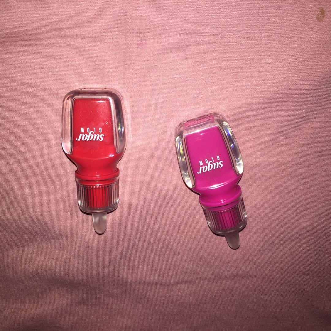 Peripera Sugaw Glow tint in 01,02 (Category: Makeup) located in Bacoor. Submitted by zephania (Listing ID 1020952832, Image 1). Description: 150 each not 150 for both. Can pass as brand new.
