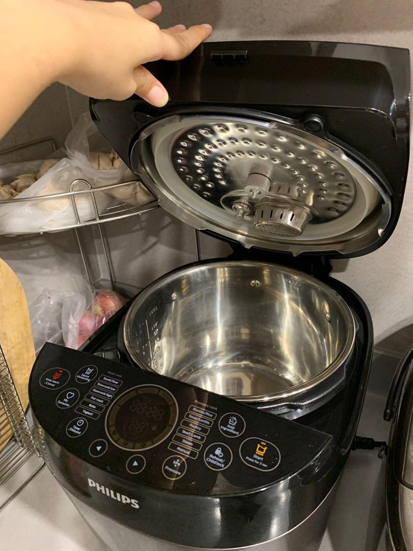 Philips HD2145 High Pressure Cooker c w Stainless Steel Inner Pot TV Home Appliances Kitchen Appliances Cookers on Carousell