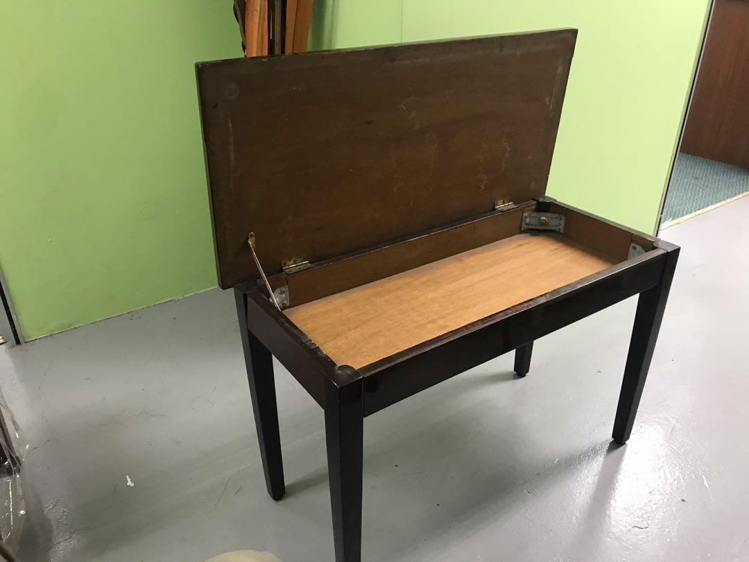 Piano Bench Wooden Music Media Music Accessories On Carousell