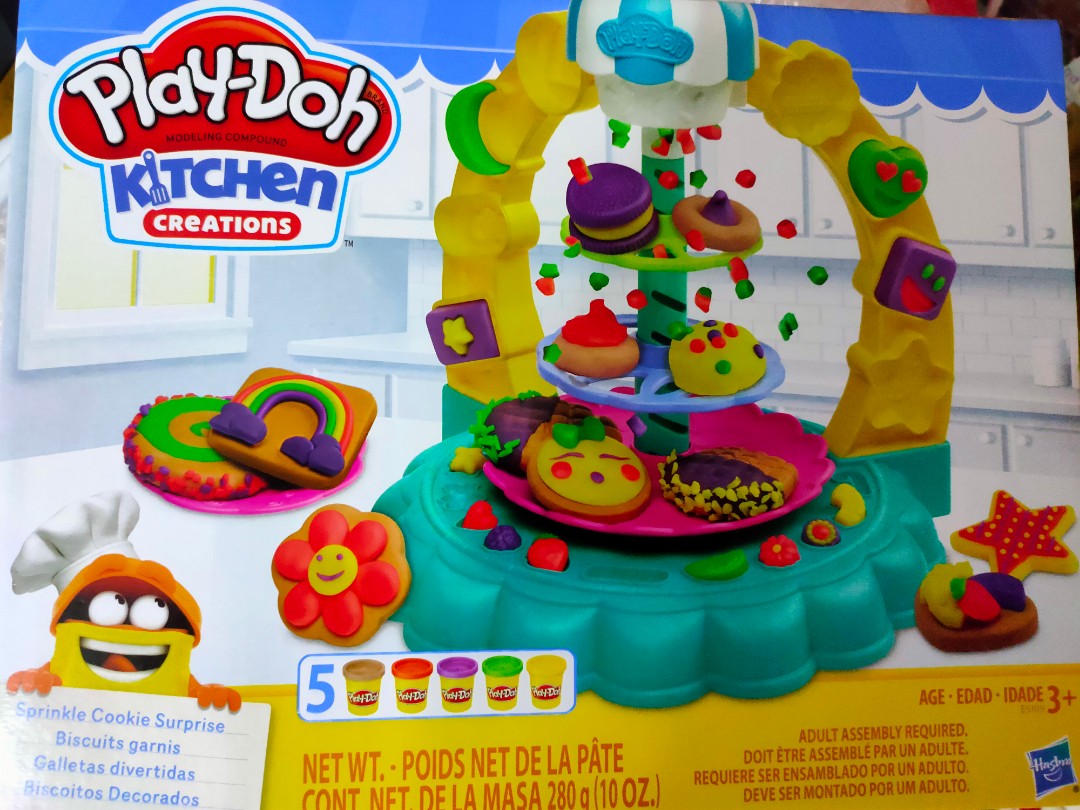 play doh sprinkle cookie surprise