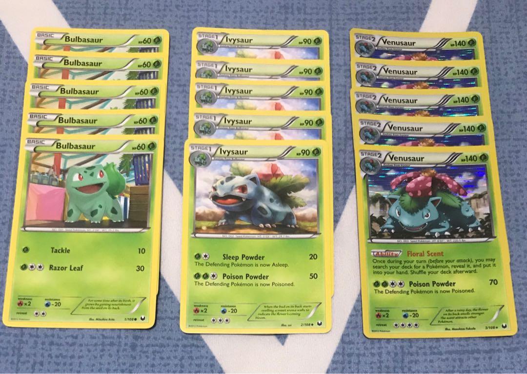 Pokemon Dark Explorers Venusaur set, Hobbies & Toys, Toys & Games on