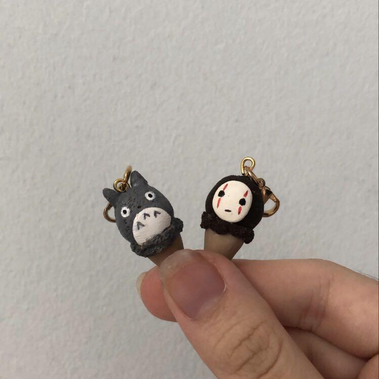 Polymer clay studio ghibli ice cream cone, Hobbies & Toys, Stationery
