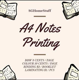 A4 Printing Services  🖨