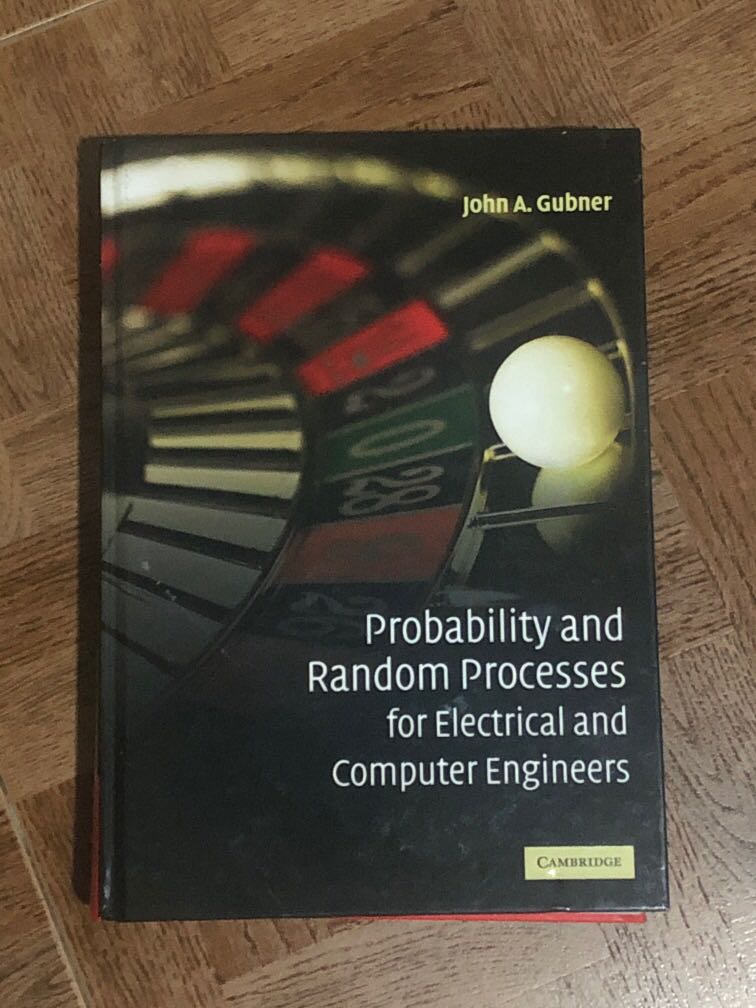 Probability and random processes for electrical and computer engineers