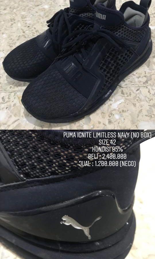 Harga sepatu outlet puma ignite limitless