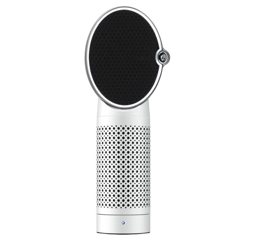 Queenty Desktop Air Purifier With Night Light Portable Air Cleaner With True Hepa Filter Odor Allergies Eliminator For Smoke Dust Home Office And Pets Home Appliances Cooling Air Care On