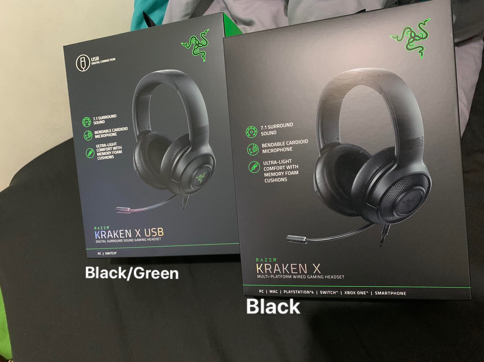 Razer Kraken X Gaming Headset Electronics Computer Parts Accessories On Carousell