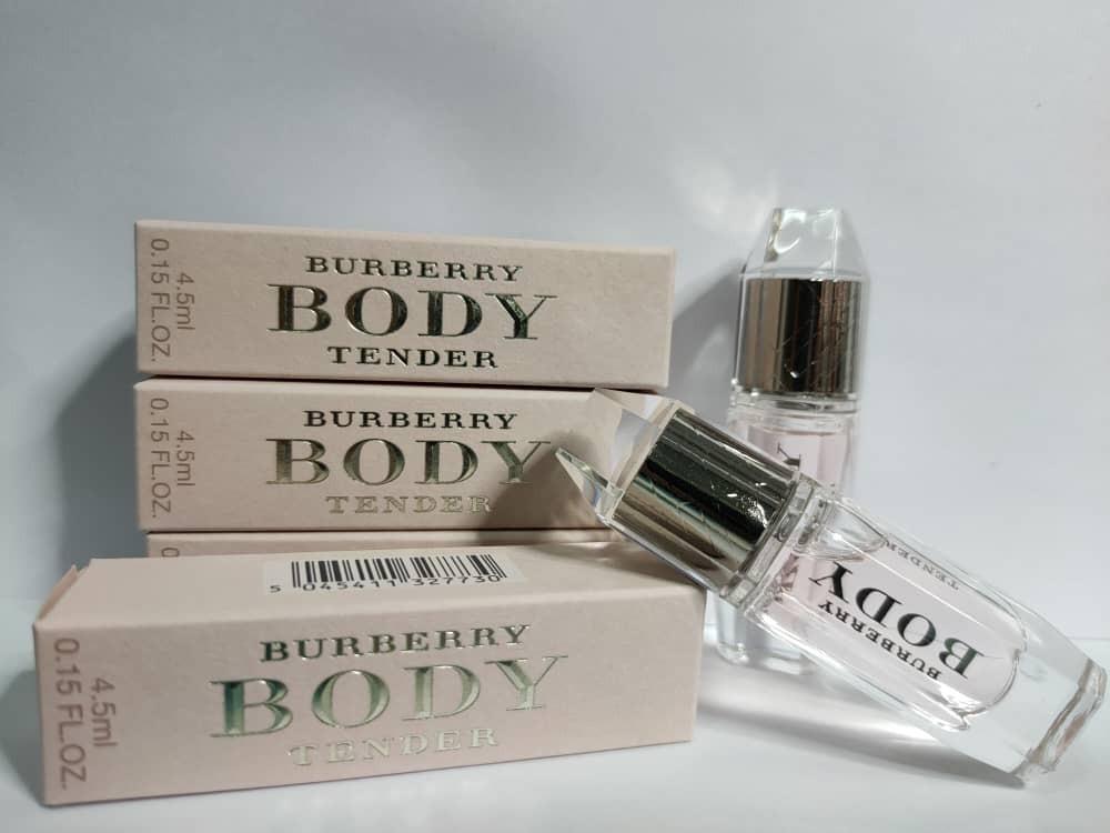 READY STOCK MINIATURE BURBERRY BODY TENDER EDT 4.5ML Beauty Personal Care Fragrance Deodorants on Carousell
