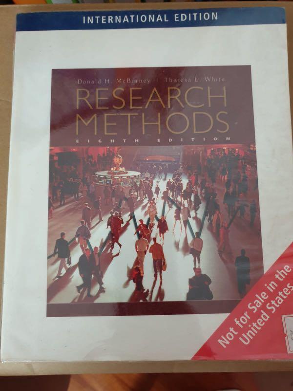 Research methods (Category: Assessment Books) located in Singapore. Submitted by rabbitqueen123 (Listing ID 1020928374, Image 1). Description: .