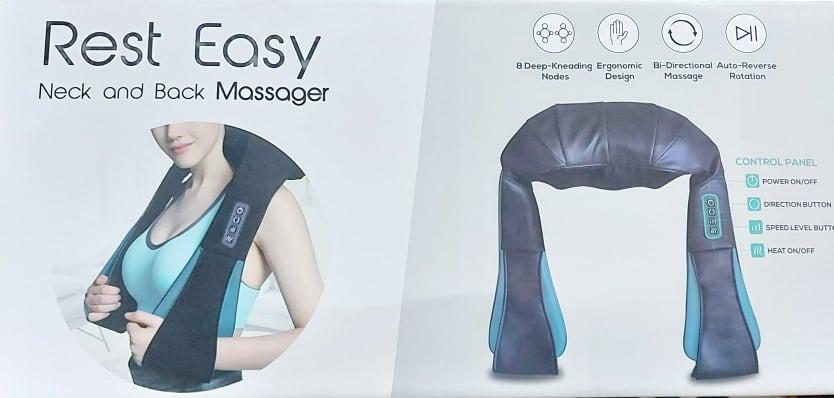 Rest easy neck and back massager Clearance