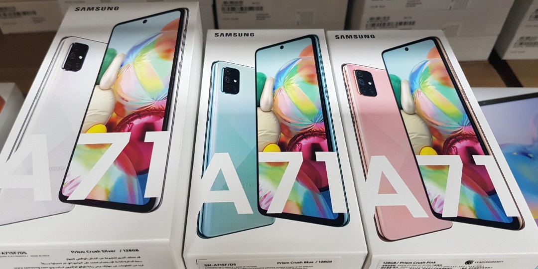 Samsung Galaxy A71 (8GB+128GB) ** Global Version**, Mobile Phones ...