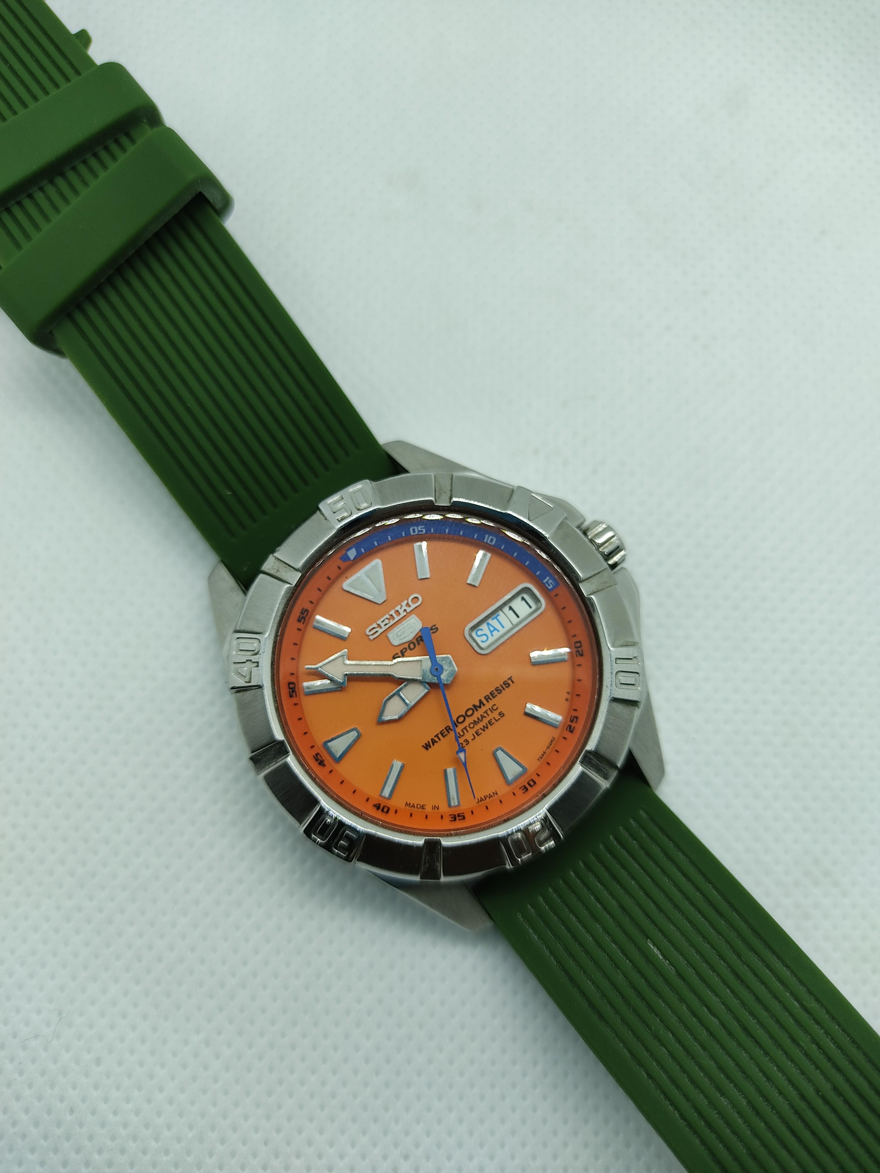 Seiko 5 23 jewels 7S36B made in Japan, Men's Fashion, Watches &  Accessories, Watches on Carousell