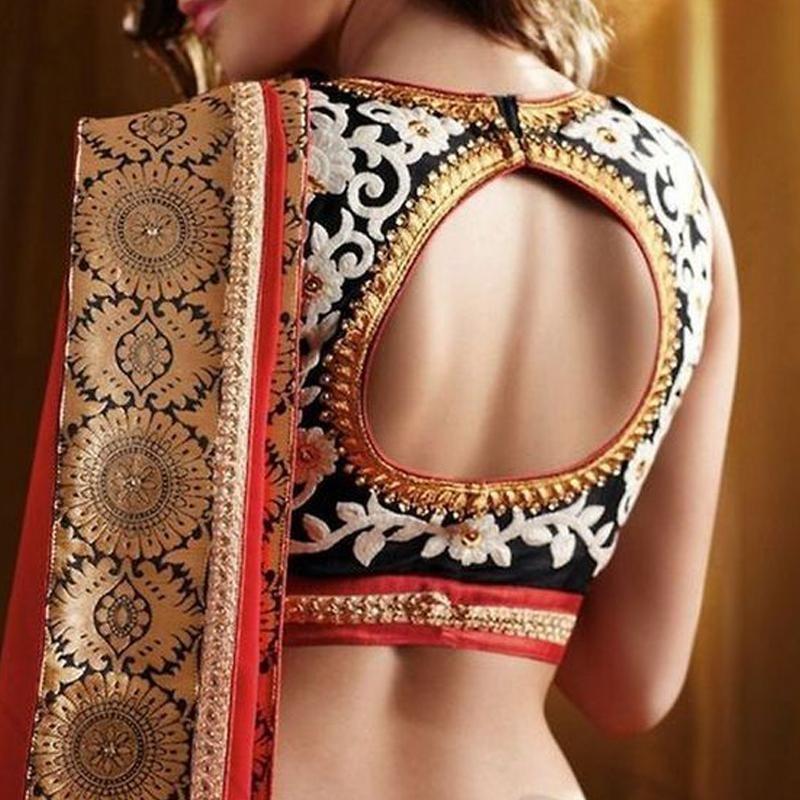 Maalavya Designer blouse stitching for saree or lehenga with pattern &  design | Maalavya