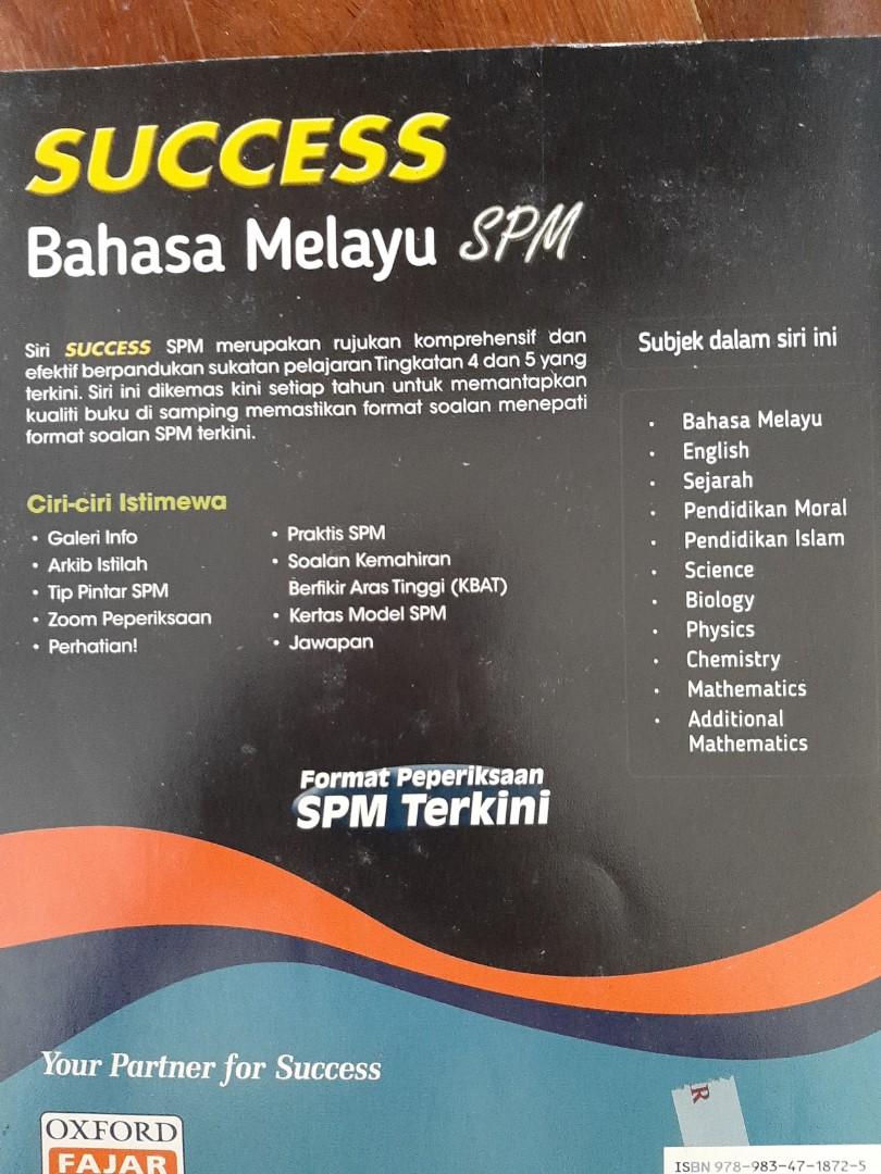 Success Bahasa Melayu Spm Textbooks On Carousell