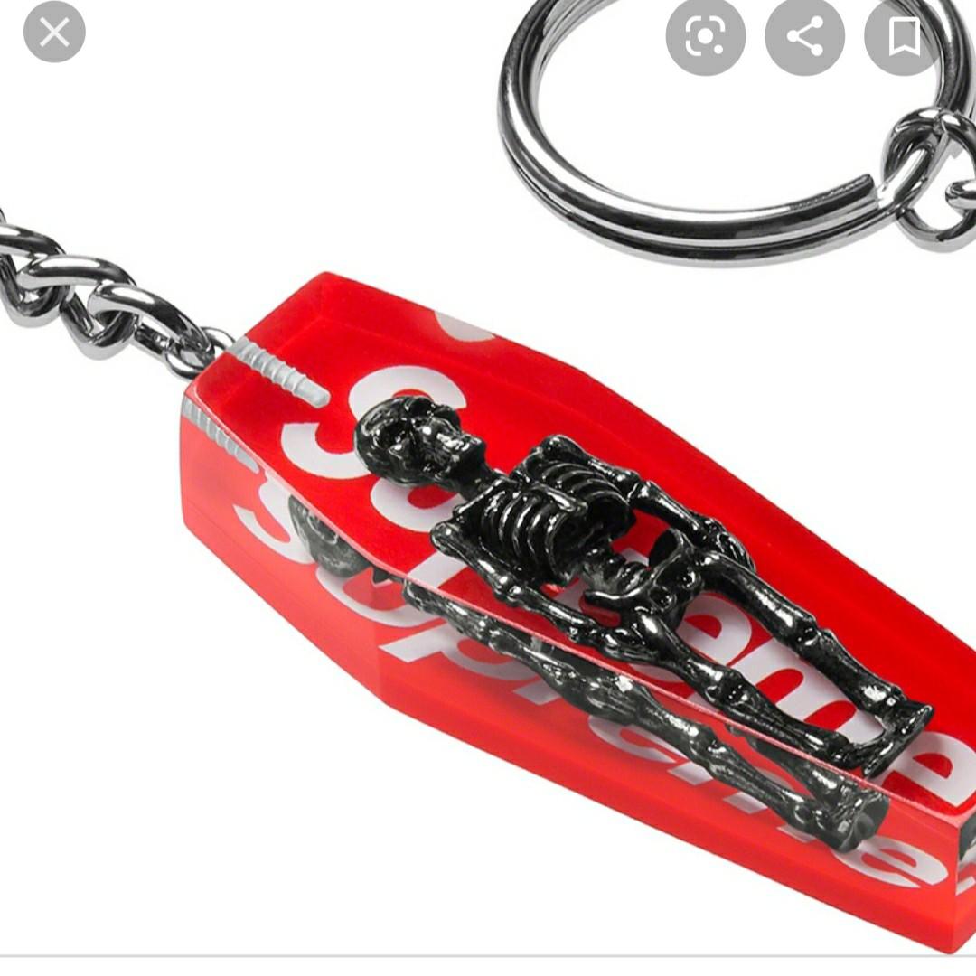 Supreme Skeleton Keychain Black - SS20 - US