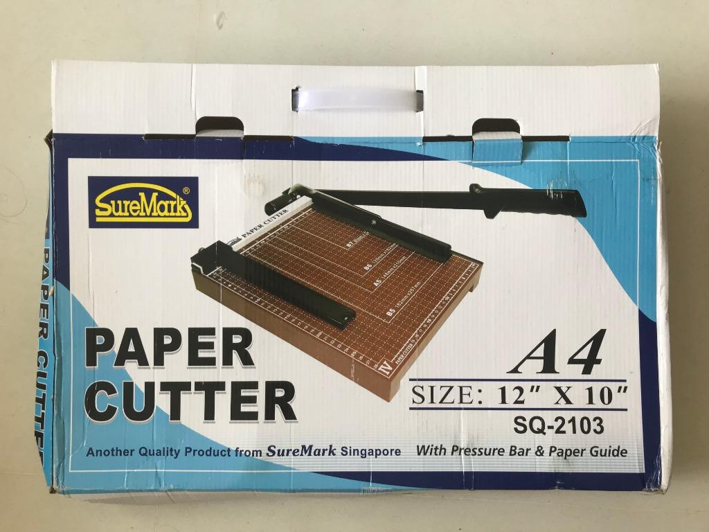 Suremark Paper Cutter Trimmer 12 X 10 Inch A4 SQ2103, Hobbies & Toys