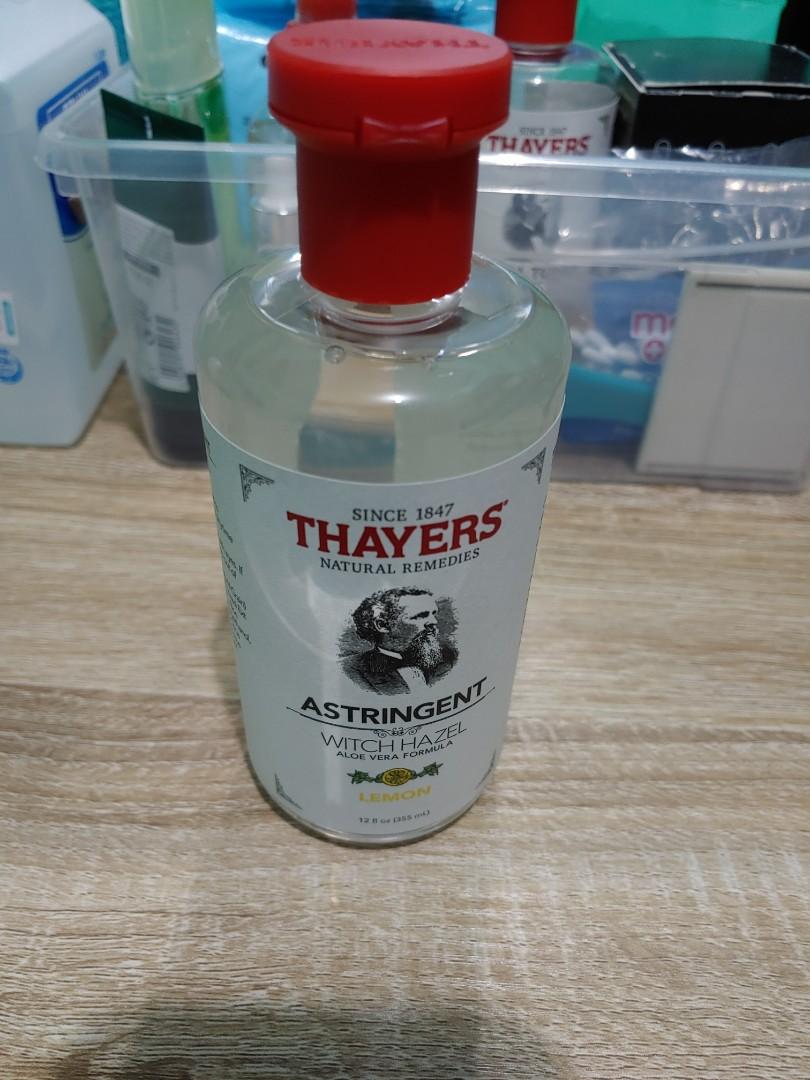 Thayers Lemon Witch Hazel Astringent 355ml with blemish ...