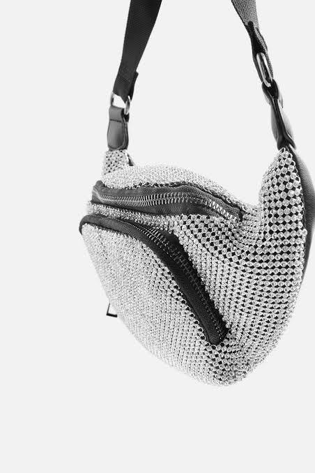 Topshop bum bag diamante best sale