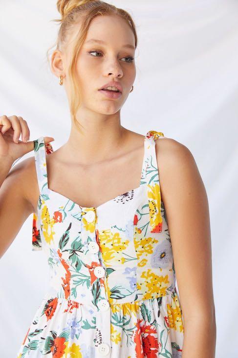 Urban outfitters positano dress top