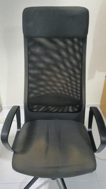 Ikea markus leather or fabric 2025