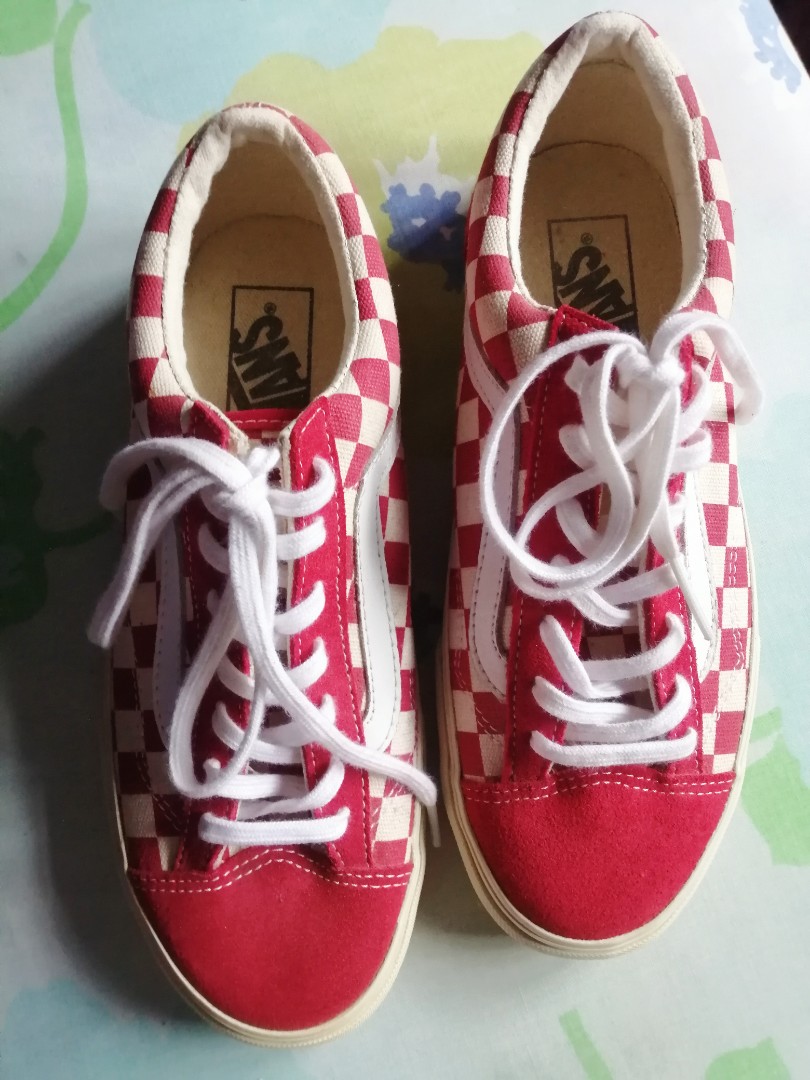 vans classic old skool checkered