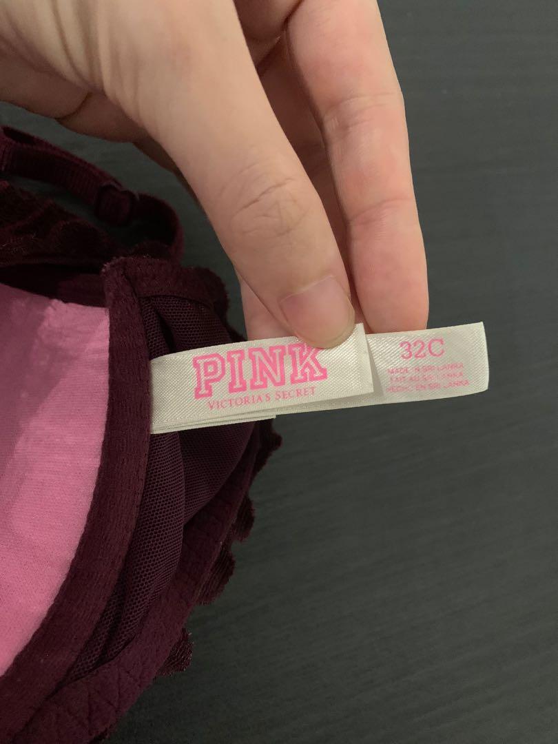 PINK - Victoria's Secret PINK Date Racerback Bra Black Size 32 C