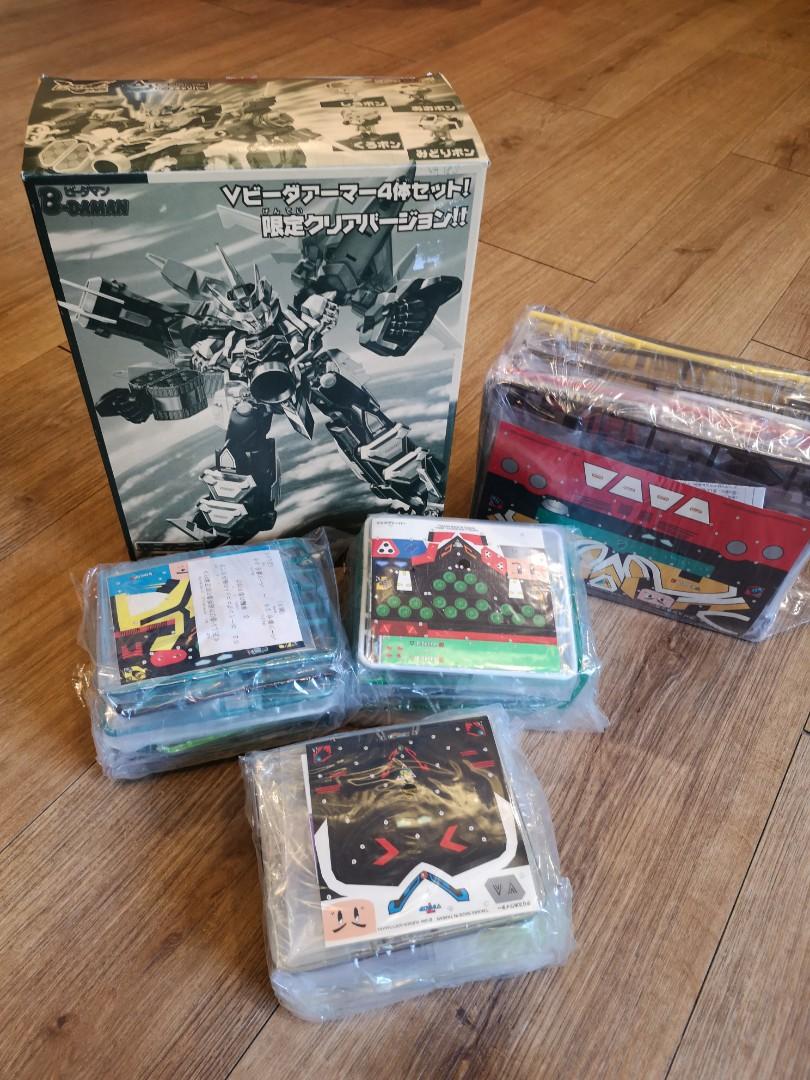 Vintage 1999 B Daman Super Bomberman Victory Bakugaiden V Limited Clear Armor Vida B Da Caliber Model Kit Edition New Sealed In Box Japan Bdaman Extremely Rare Toys Games Action Figures Collectibles