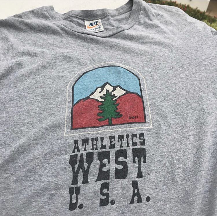 Athletics west best sale shirt