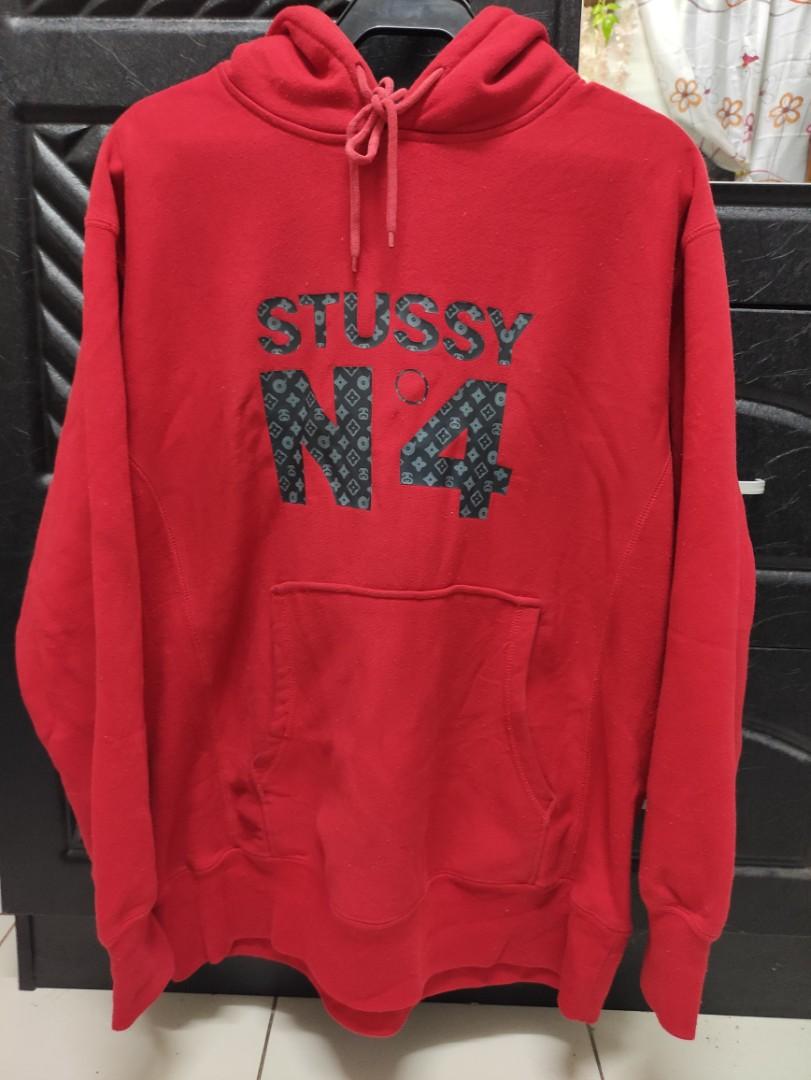 Vintage Stussy Monogram Hoodie Sweater Size: US S 