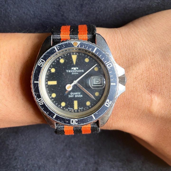 technos skydiver vintage