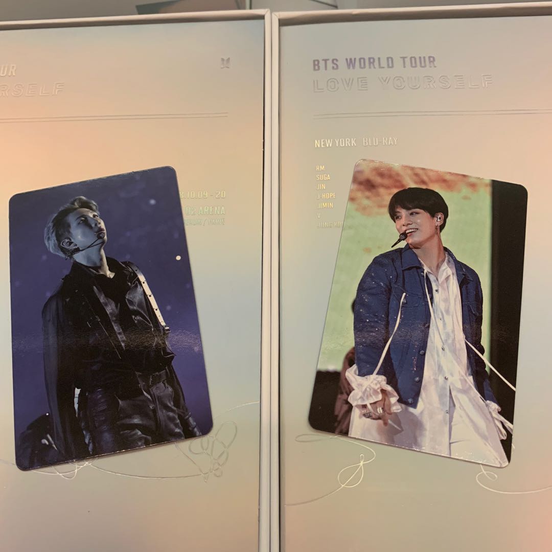 WTS Jungkook and RM LY EU & NY Blu-ray PCs, Hobbies & Toys